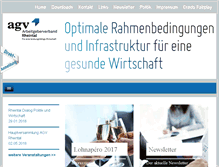 Tablet Screenshot of agv-rheintal.ch